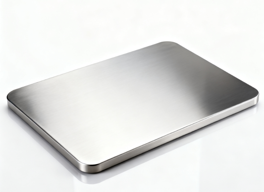 Double-Sided Stainless Steel Cutting Board, Wheat Straw PP, 16×11 Inch, Dishwasher Safe
